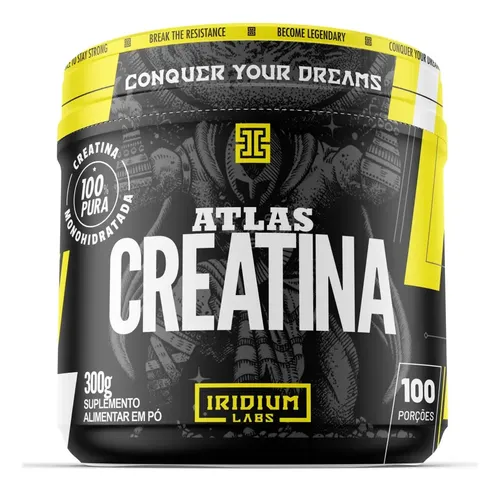 Atlas Creatina - 300g Sabor Sem sabor