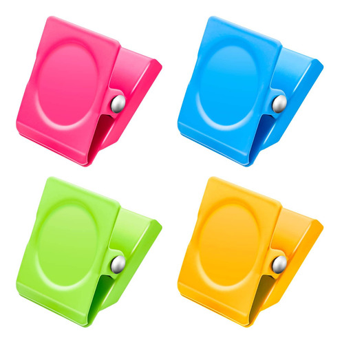 Imán Resistente Con Clips Magnéticos Para Nevera