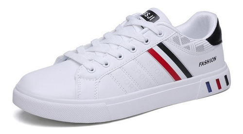 Zapatillas De Deporte Casual Para Hombre, Pequeñas Y Blancas