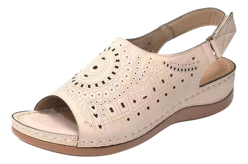 Zapatos Planos Transpirables Para Mujer, Sandalias De Playa,