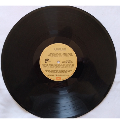 Lp Vinil John Lennon The Collection 1982 Nacional Encarte (Usado)
