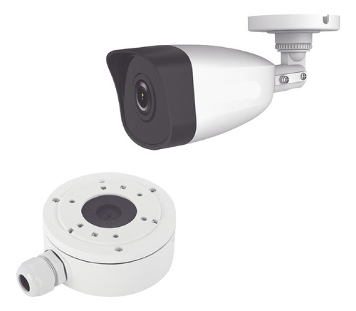 Camara De Videovigilancia Exterior Ip Bala 4mp Montaje Poe