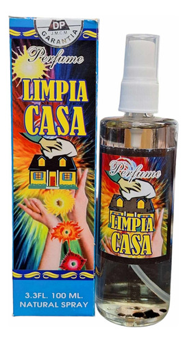 Perfume Limpia Casa- Para Quita Males Hogar Limpia Aura 