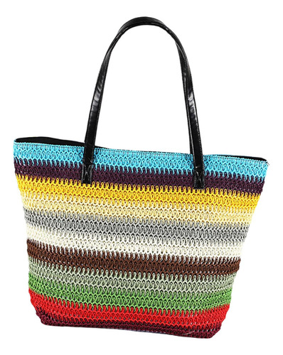 Bolso De Mano De Playa Bolso De Hombro Grande De Moda Para