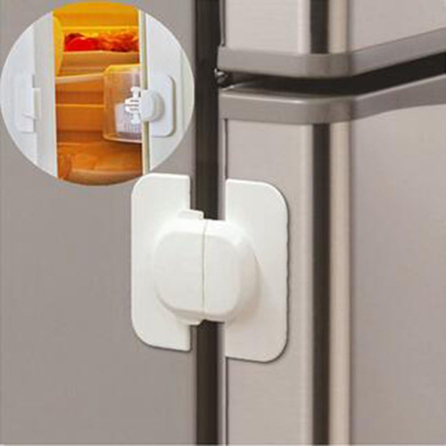 Cerradura De La Puerta Del Refrigerador, 3pcs Multifunci [u]