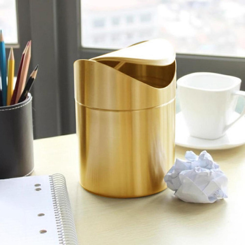 Mini Papelera Mini Papelera Papelera De Acero Inoxidable