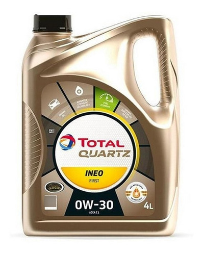 Aceite Total Ineo First 0w-30 Sintetico 4 Litros
