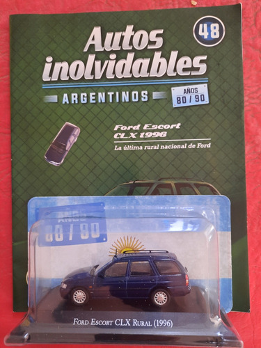 Autos Inolvidables Argentinos 80y90 N48 Ford Escort Rural