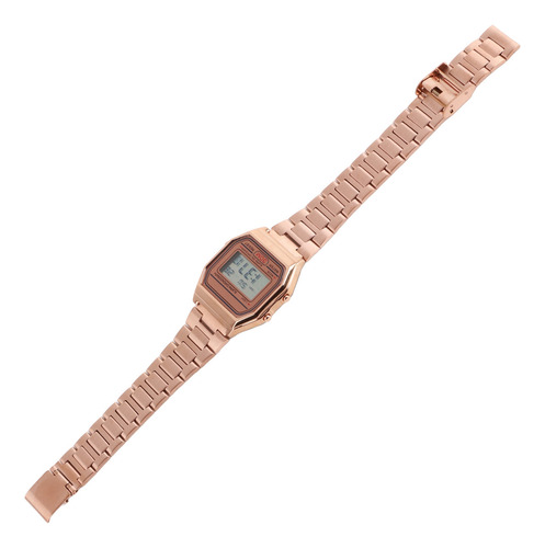 Reloj De Pulsera Digital Con Respaldo Led Y Correa Electróni