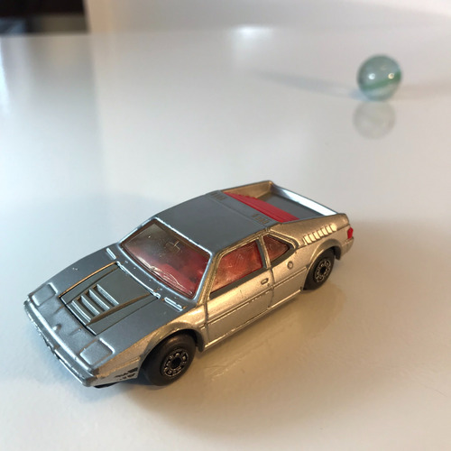 Matchbox 52 - B M W M.l. - 1981 Made In England - S/gráfica Plateado (Usado)