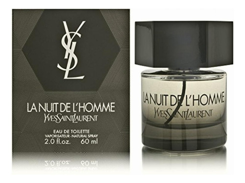 Yves Saint Laurent La Nuit Da L'homme Eau De Toilette Spray