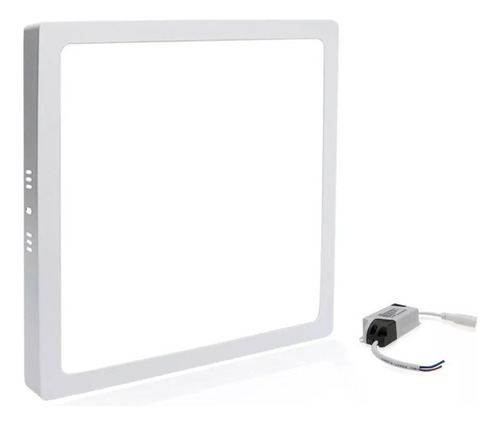 Painel Plafon Led 18w Quadrado Sobrepor 6500k Bivolt 22x22