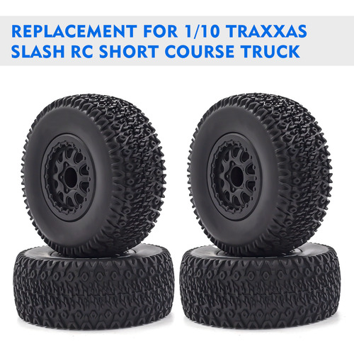 Neumáticos De Goma Rc Crawler 1/10 Para Ruedas De Coche, Neu