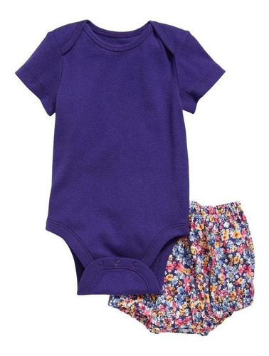 Set Bebé Old Navy Pilucho Y Short Azul