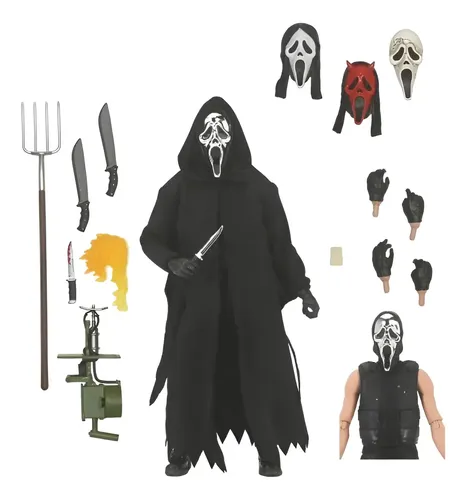 Ghost Face フィギュア Boneco Ghost Face Action Figure Neca Ultima Terror Halloween