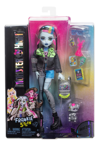 Muñeca Monster High Frankie Stein 2024 Mattel Hxh73