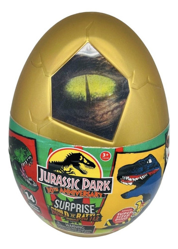 Huevo Sorpresa Jurassic Park Captivz Edición 30 Aniversario