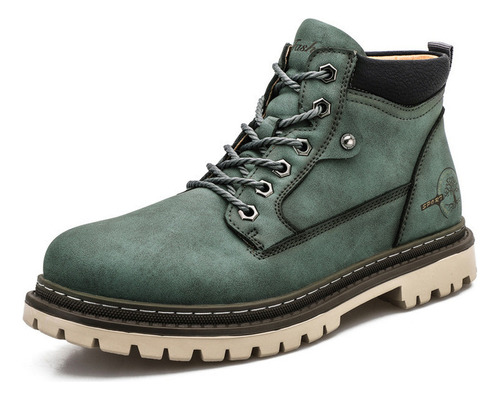 Retro Martin Botas Moda Tendencia Zapatos De Hombre Calidad