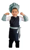 Comprar Kit Delantal Cocina Disfraz Chef Cocinero Niños Juego Roles