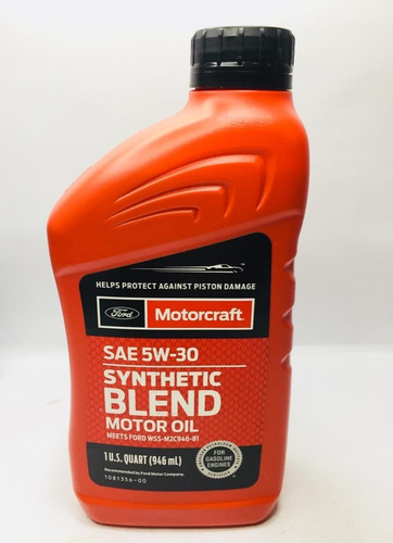 Ass5w30 Aceite Litro 5w30 Sint  Motorcraft Para Dawewoo