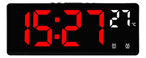 Reloj Despertador Digital Led Simple Con Pantalla Digital Gr