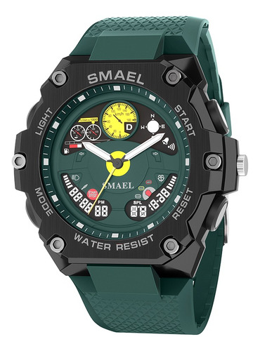 Reloj Digital De Cuarzo Smael 8092 Para Hombre, Genial, Con