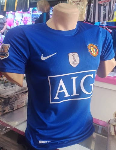 Camiseta Retro Cr7 Ronaldo Club Mamchester United 2008