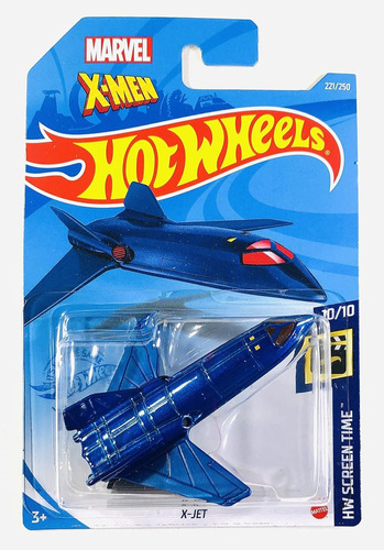 Hot Wheels X-jet X-men Marvel La Serie Animada De Coleccion!