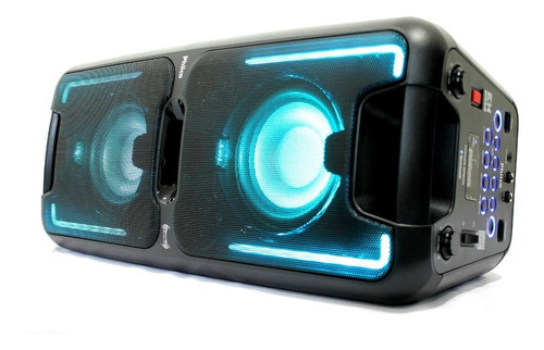 Caixa Som Pcx5500 Festa Som Potente Bluetooth Philco C/ Mic
