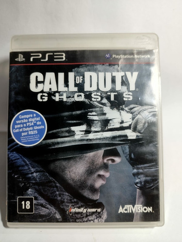 Call Of Duty Ghosts - Ps3 (dublado) (Usado)