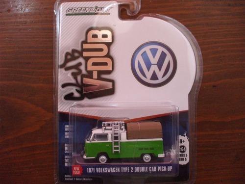 Greenlight Club V-dub S5 Volkswagen 1971 Combi Type2 Pick Up