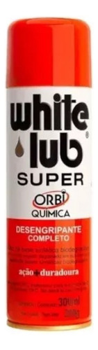 White Lub Super Desengripante Lubrificante Spray 300ml