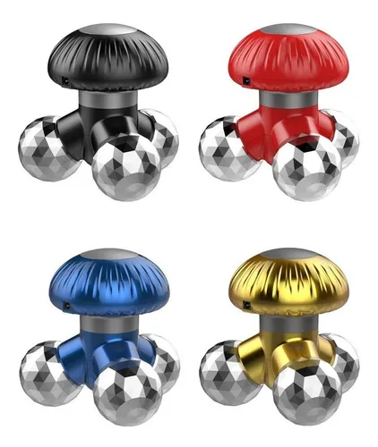Mini Masajeador Eléctrico Usb Con Forma De Champiñón