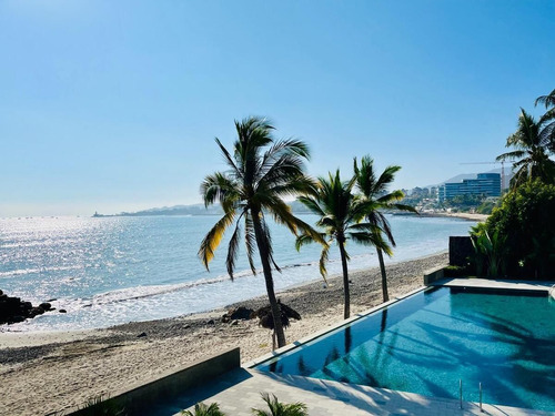 Departamento En Venta 1rec + Estudio|a Pie De Playa Bucerias!!! Ab