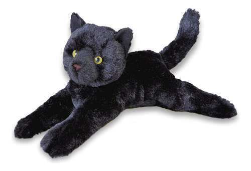 Douglas Cuddle Toys Plush Tug Black Cat Suave Y Tierno (14 )