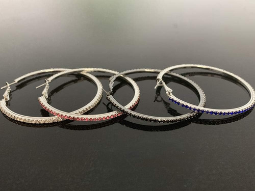 2 Pares De Aretes De Aro De Moda Para Novia, Boda, Conjunto