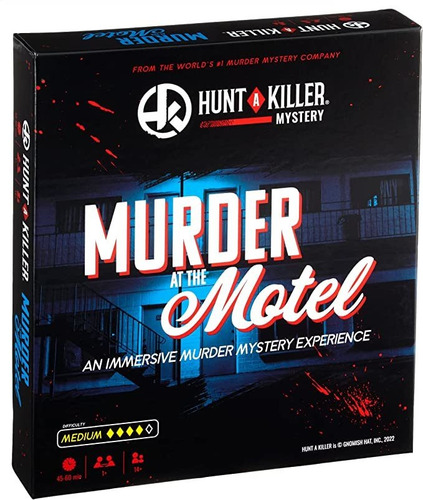 Caza Un Asesinato Asesino En El Motel, Juego De Misterio De