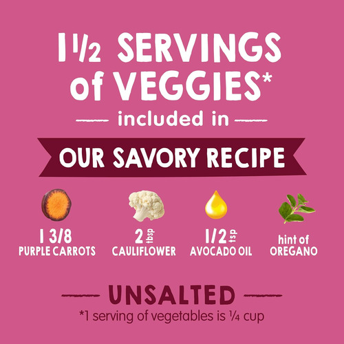 Happy Baby Organics Savory Blends Etapa 2 Comida Para Bebés,