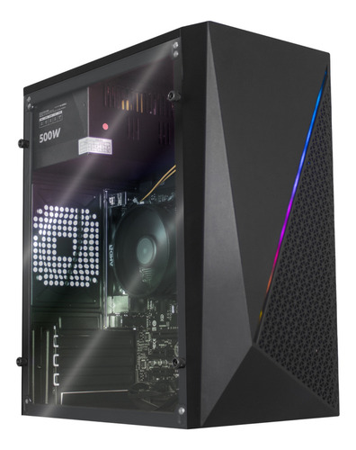 Pc Torre Gamer Ryzen 5 16gb Ram Ssd 480gb + Monitor + Combo (Usado)