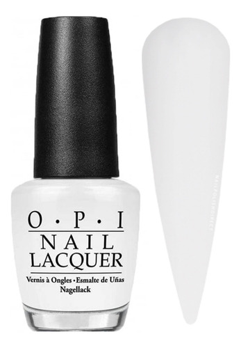 Opi Nail Lacquer Nll 00 Alpine Snow 15ml - Jsaúl