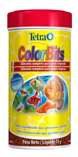 Ração Tetra Color Bits 75g