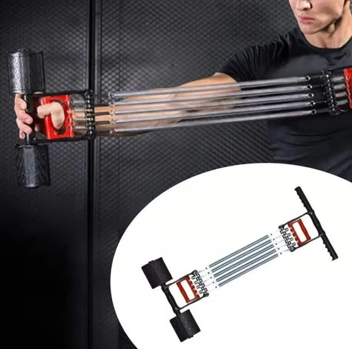 Imagen 3 de 9 de Extensor Pedal Manilla Cuerpo Brazos Pecho Fitness / Lhua