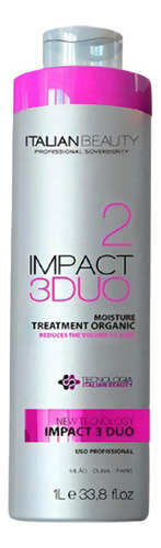 Escova Progressiva Sem Formol Impact 3duo - Italian Beauty