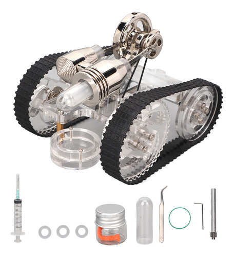 Maqueta De Motor Stirling, Novedosa E Interesante Forma De C