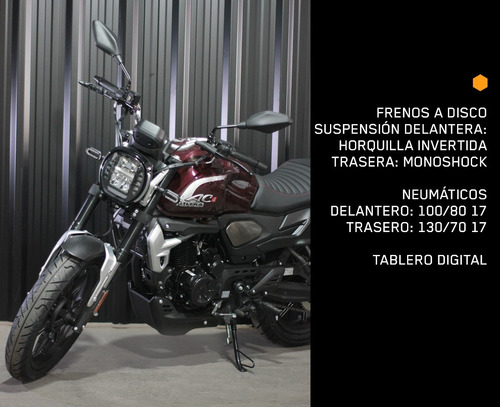 Imagen 4 de 15 de Gilera Ac4 Moto 250 0km Neo Clásica Cafe Racer Custom