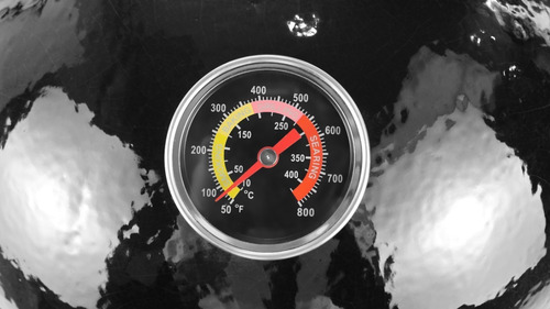Kamado 16 (parrilla&ahumador A Carbón) Color Negro
