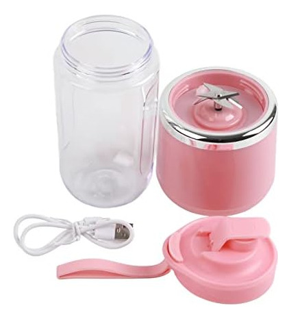 Exprimidor De 300 Ml Portátil 6 Cuchillas Recargable Taza Pe