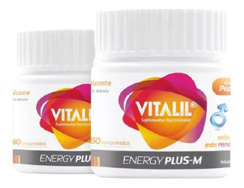 Energy Plus Masculino * Energizante Revitalizante * Vitalil