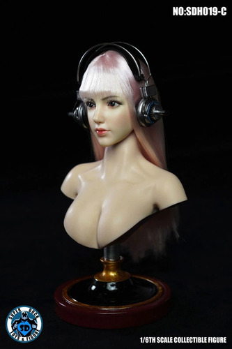 Imagen 3 de 5 de Phicen Cabeza Sonico Sdh019-c Super Duck Escala 1/6