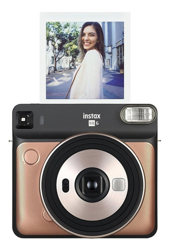 Instax Square Sq6 Instant Film Camera Blush Gold